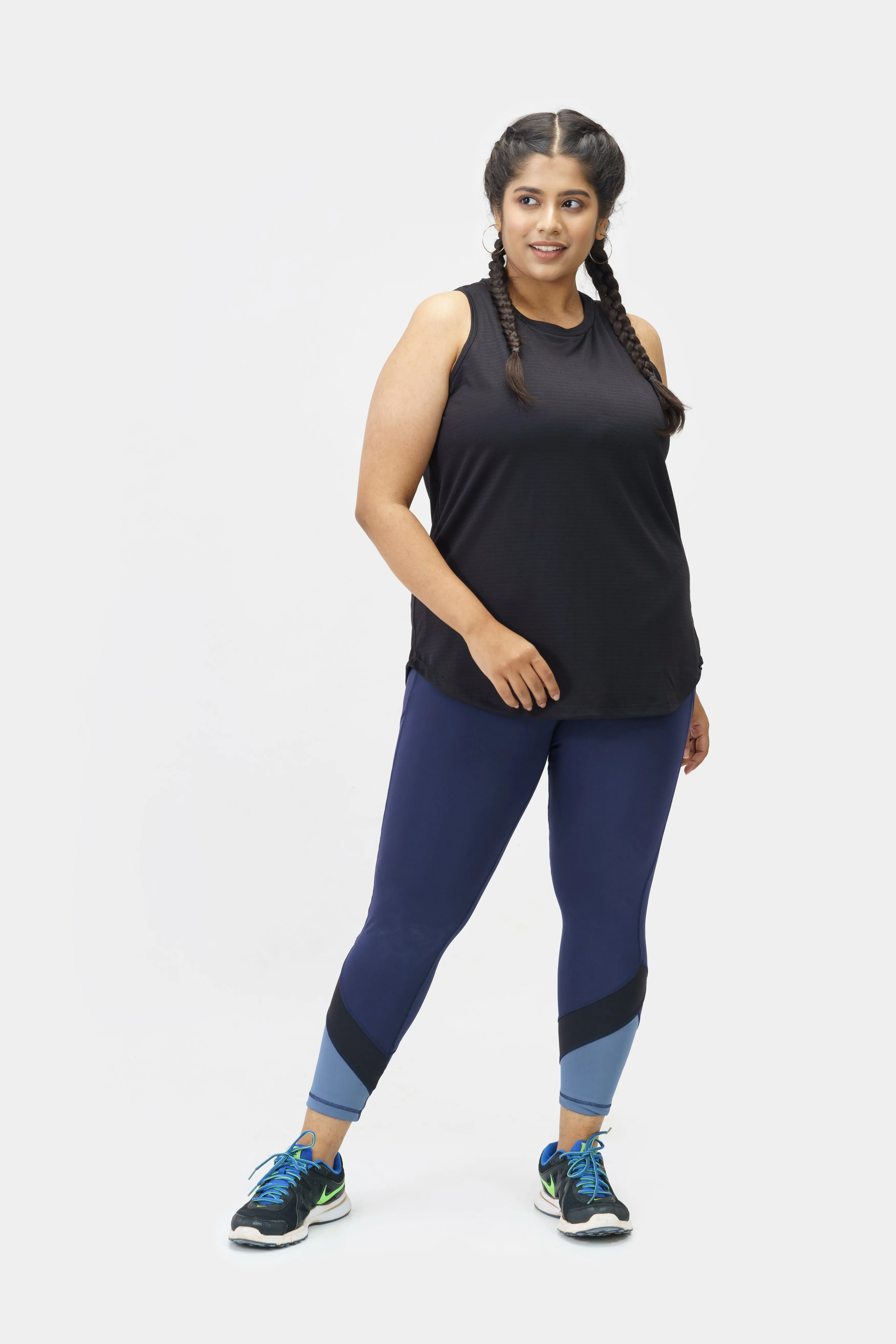 Cool Down Tank Top: Black