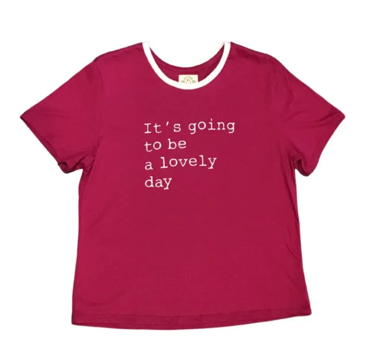 Cool Threads "Lovely Day" T-shirt - Women's