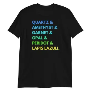 Crystal Names Short-Sleeve Unisex T-Shirt