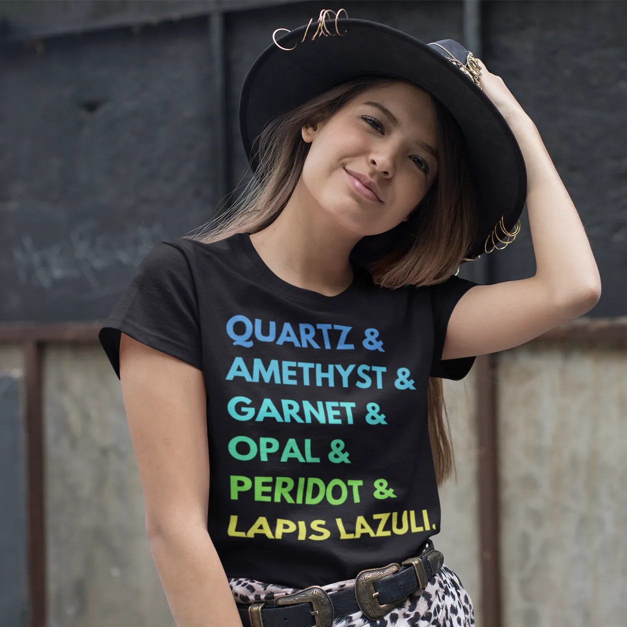 Crystal Names Short-Sleeve Unisex T-Shirt