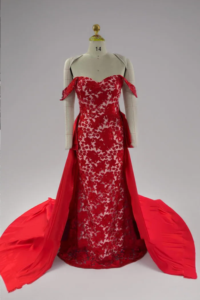Custom Wedding Dress Creation- Sketch