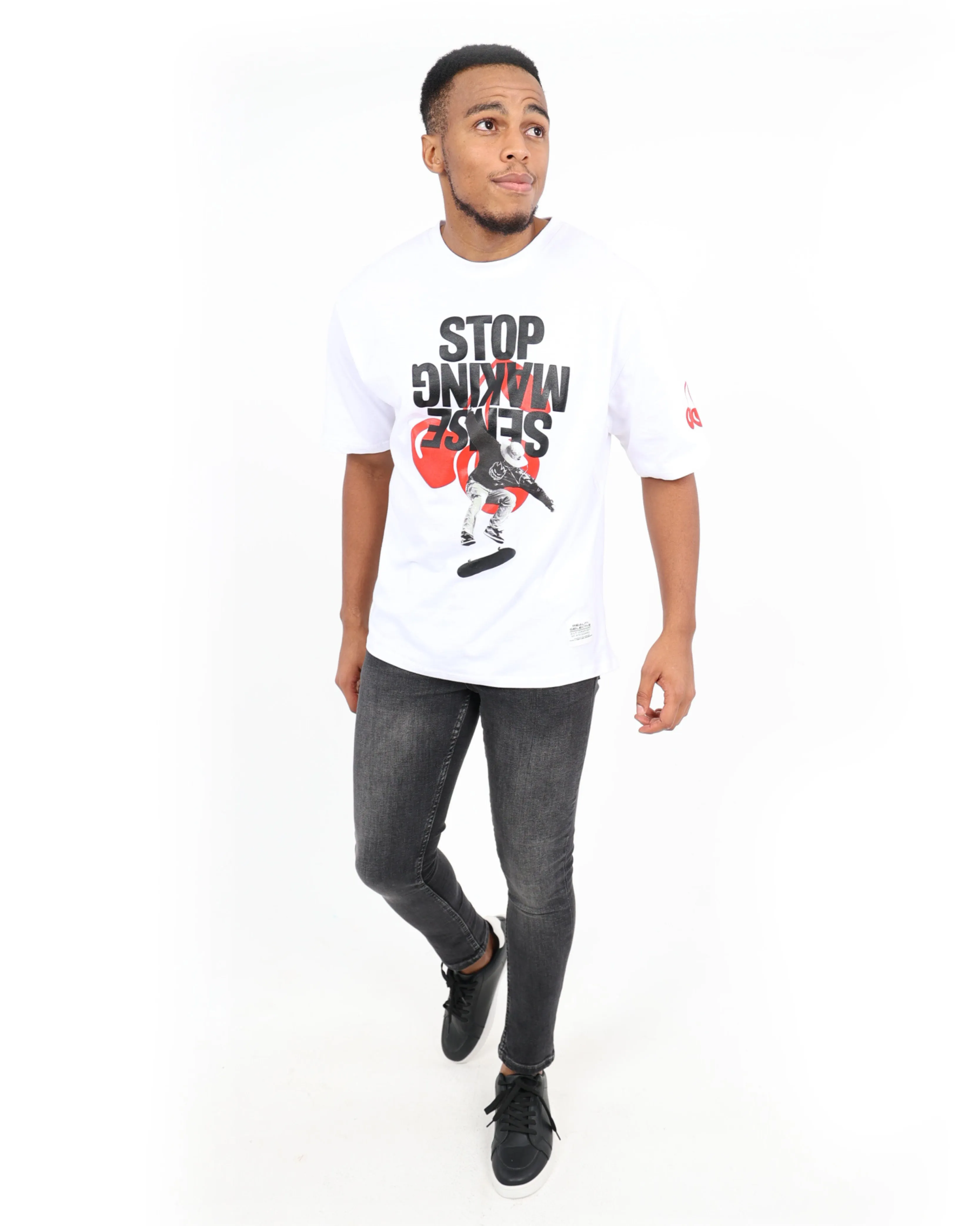 Dark Grey Stretch Skinny Jeans