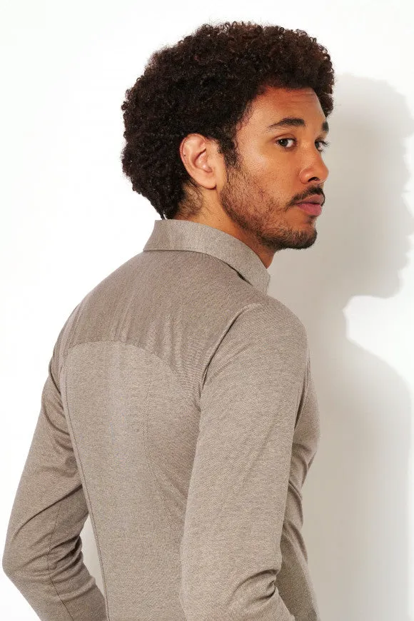 Desoto Pique Pattern Jersey Knit Shirt