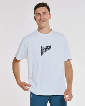 DHARCO Mens Cotton Tee | White