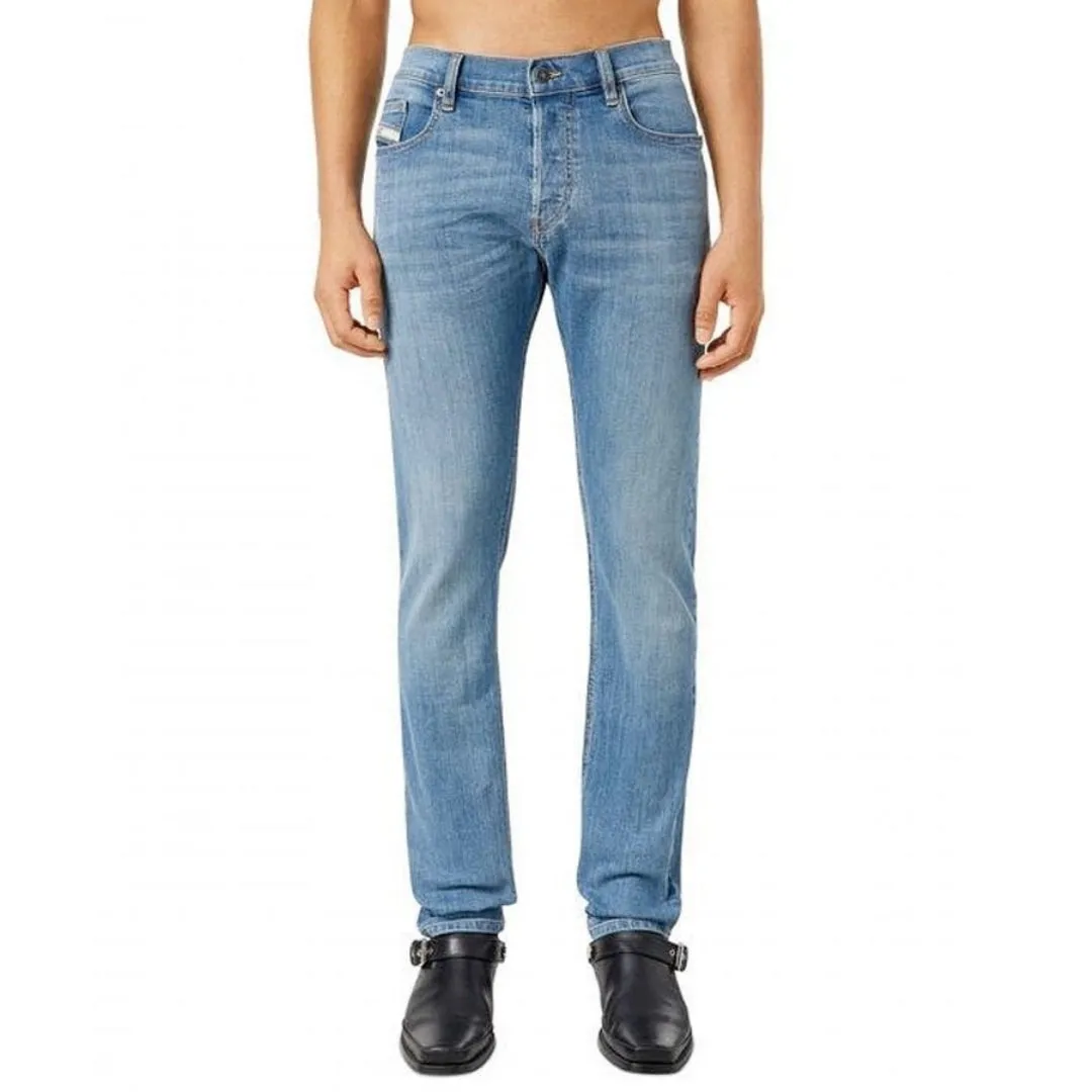 Diesel Mens D-Luster 0EHAJ Jeans Blue