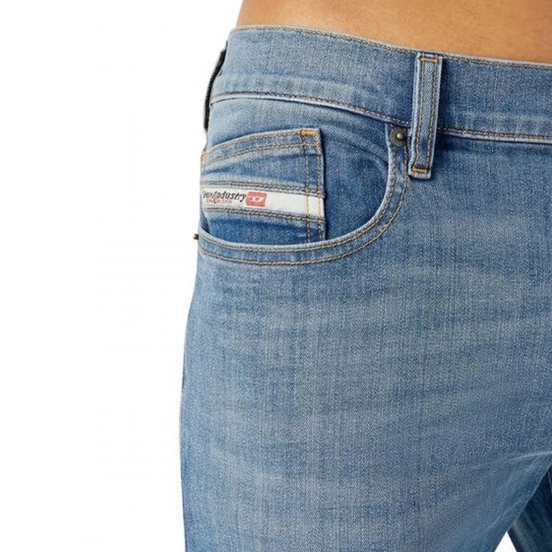 Diesel Mens D-Luster 0EHAJ Jeans Blue