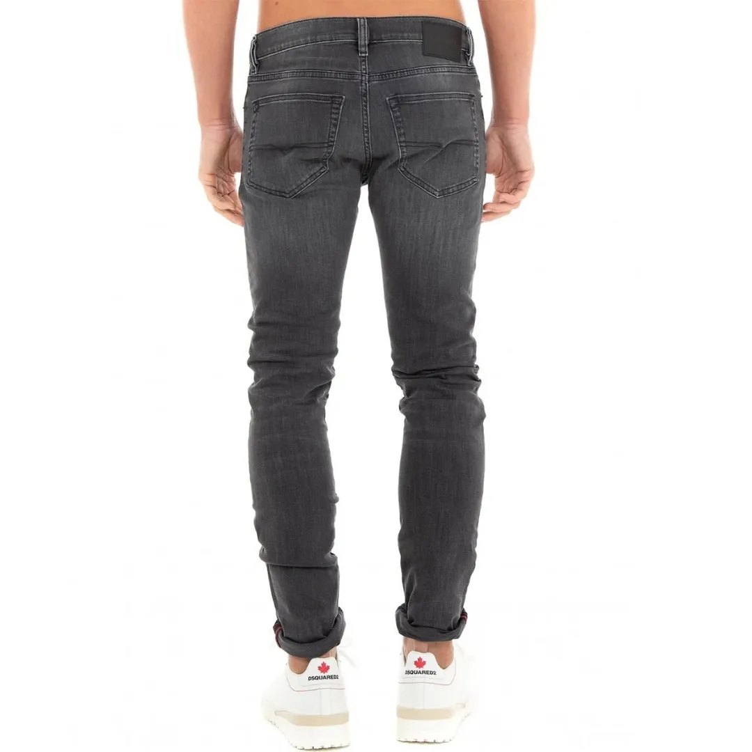 Diesel Mens D-Luster 0GDAQ Jeans Grey
