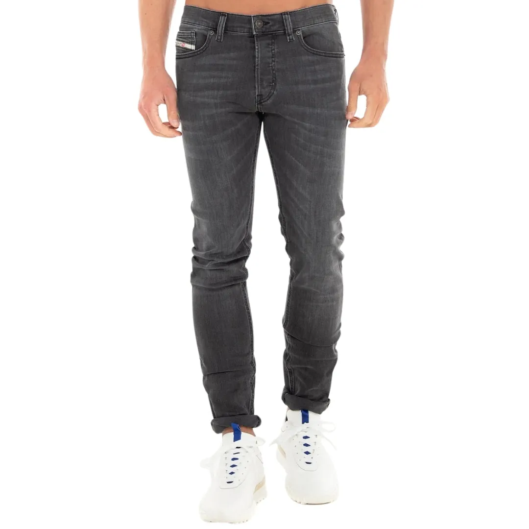 Diesel Mens D-Luster 0GDAQ Jeans Grey