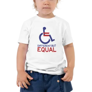 Different but Equal (Disability Equality Logo) Kid's T-Shirt
