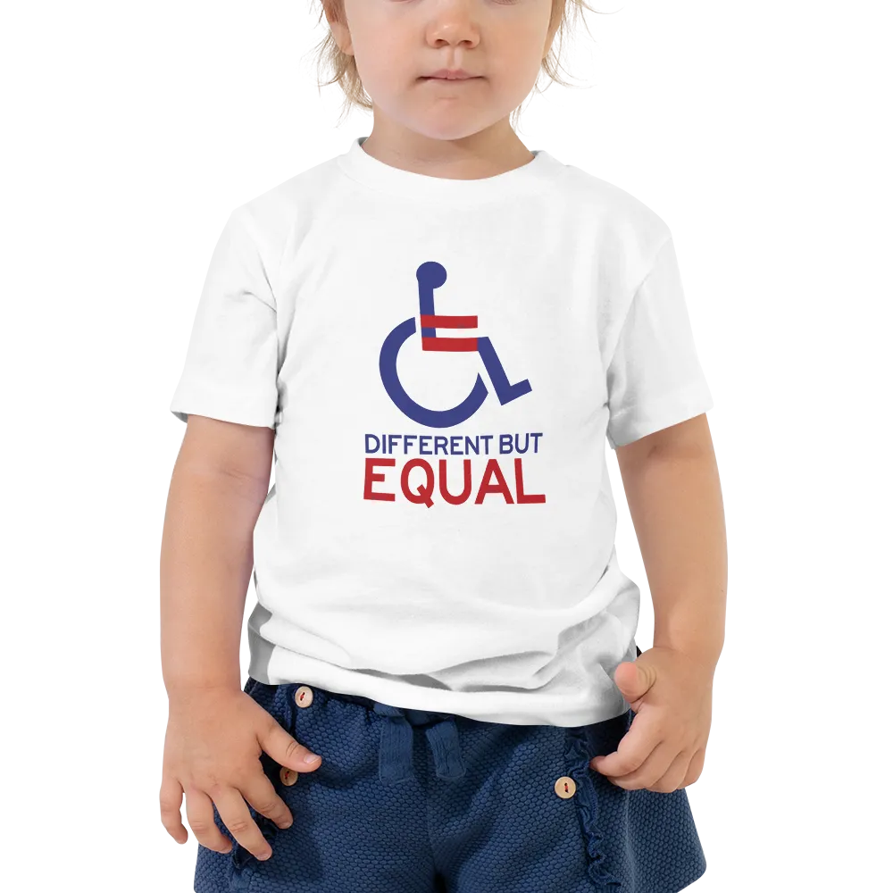 Different but Equal (Disability Equality Logo) Kid's T-Shirt