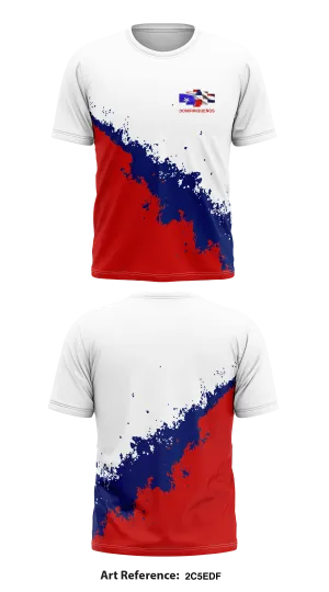 Domirriquenos Core Men's SS Performance Tee - 2c5EDF