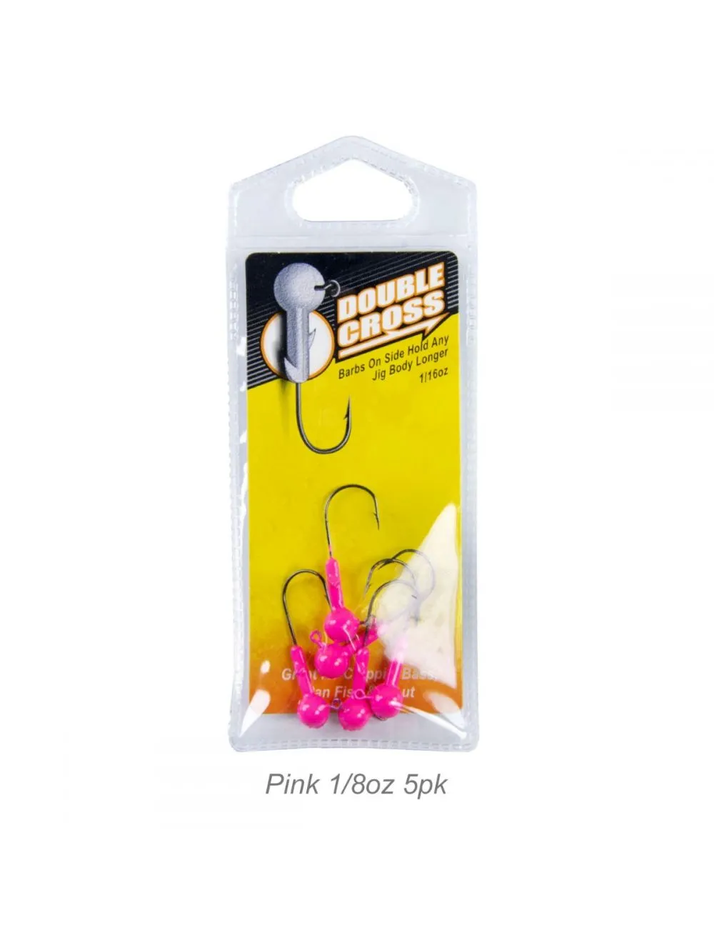 Double Cross Jig Head 1/8oz 5pk ( 2 Pack Bundle )