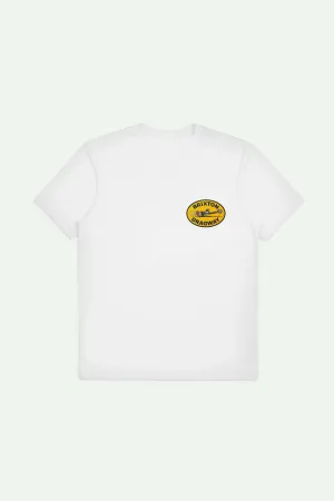 Dragway S/S Tailored T-Shirt - White