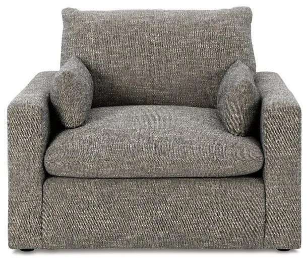 Dramatic Granite Oversized Chair