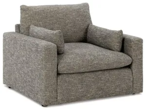 Dramatic Granite Oversized Chair