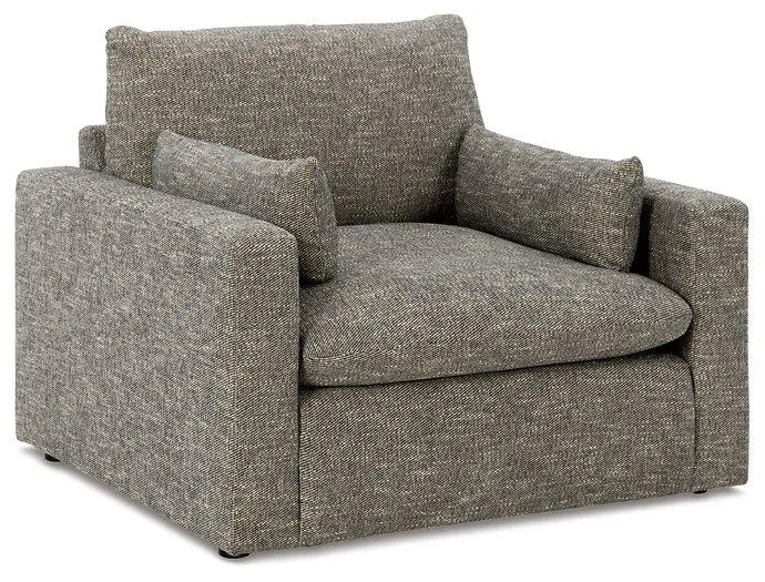 Dramatic Granite Oversized Chair