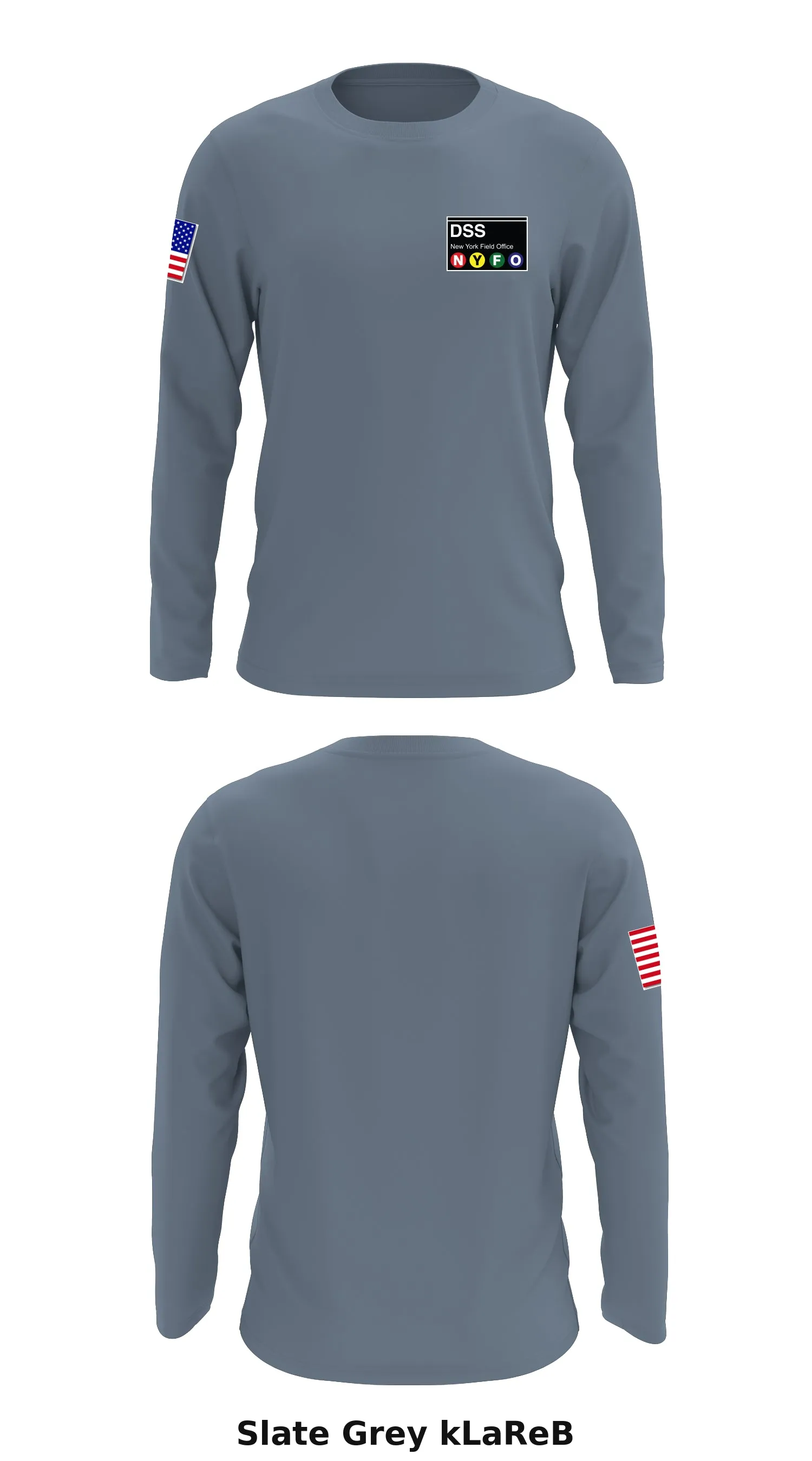 DSS NYFO Store 1 Core Men's LS Performance Tee - kLaReB