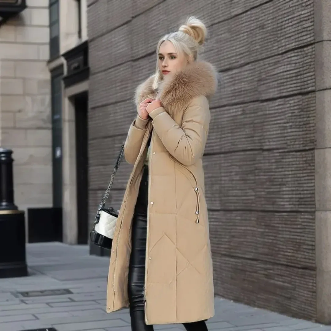 Dulce | Women Winter Warm Puffer Parka Jacket | Elegant