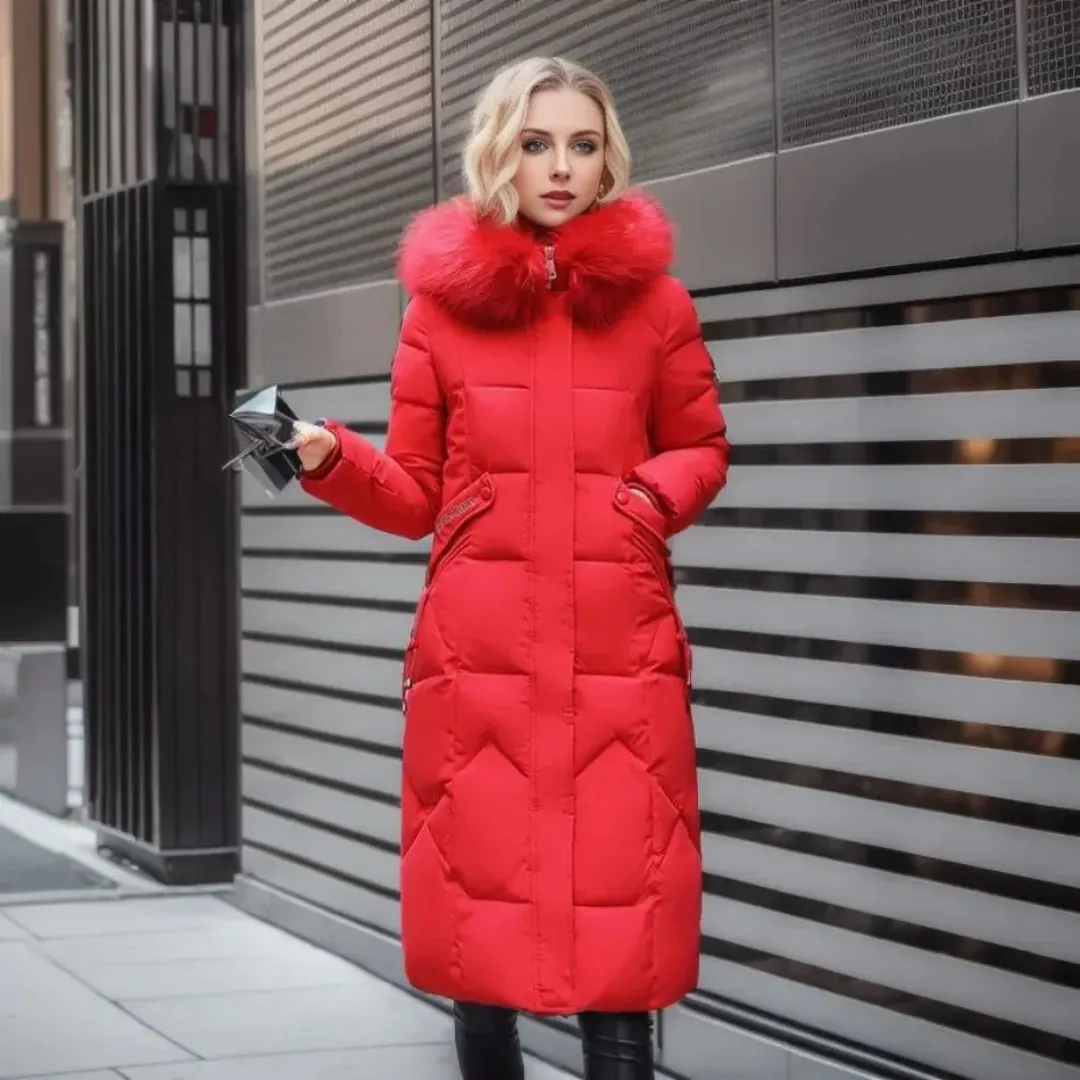 Dulce | Women Winter Warm Puffer Parka Jacket | Elegant