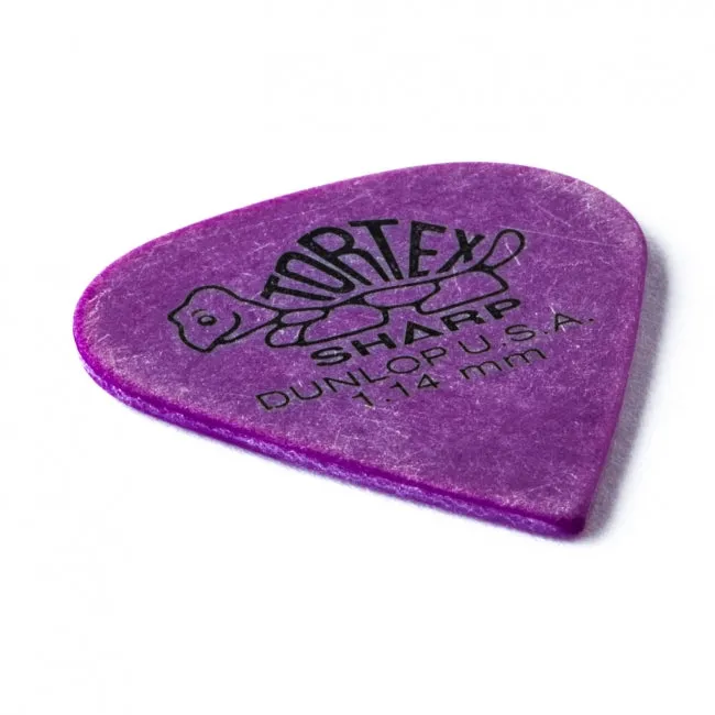 Dunlop Tortex Sharp -plektrat 1.14 mm, 12 kpl