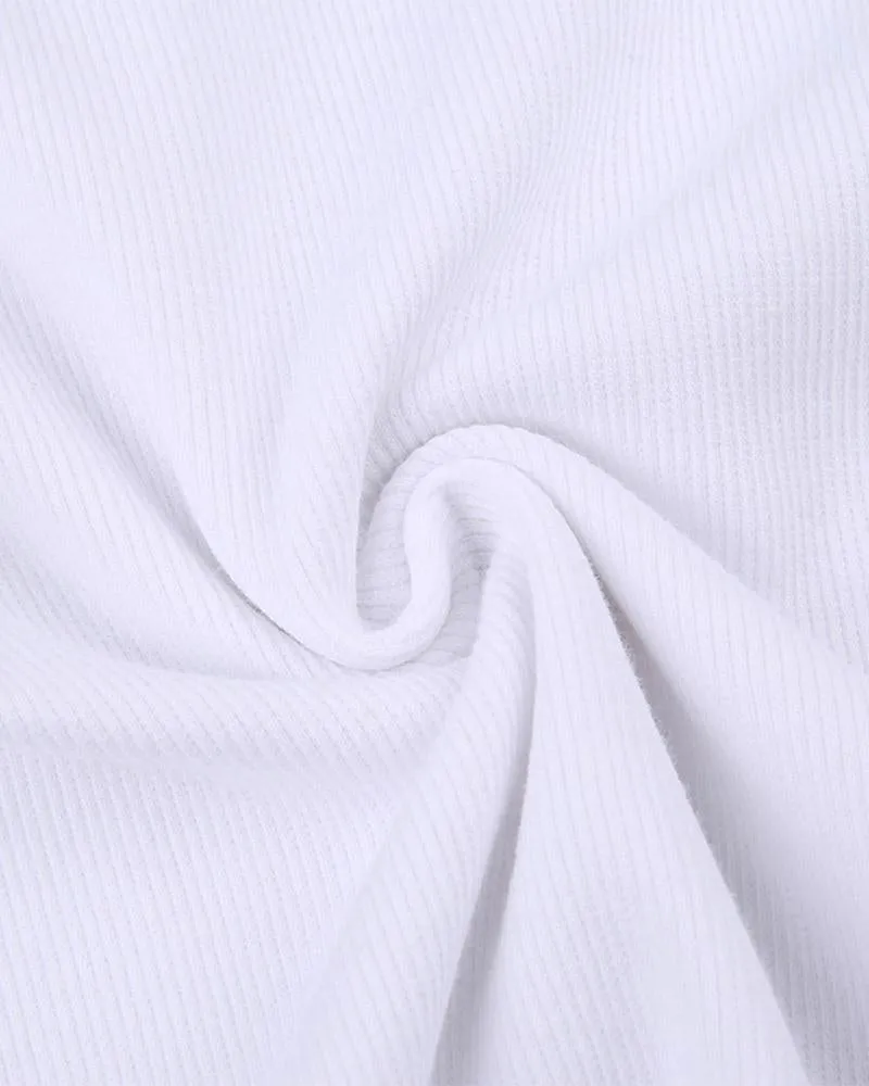 Eggshell Slip Stylish Flare Dress