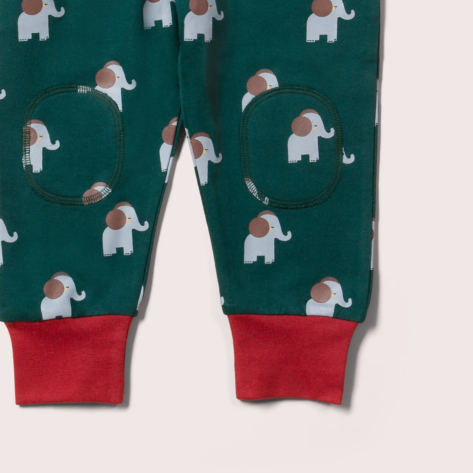 Elephants Never Forget Knee Patch Cosy Joggers