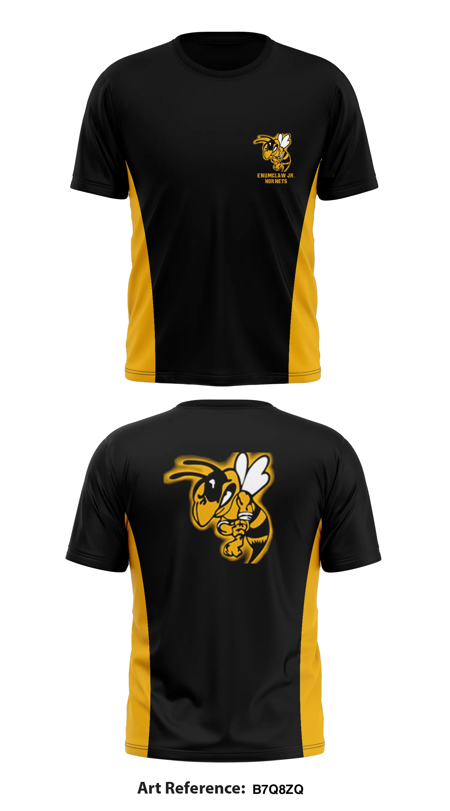Enumclaw Jr. Hornets Core Men's SS Performance Tee - yMxZzE