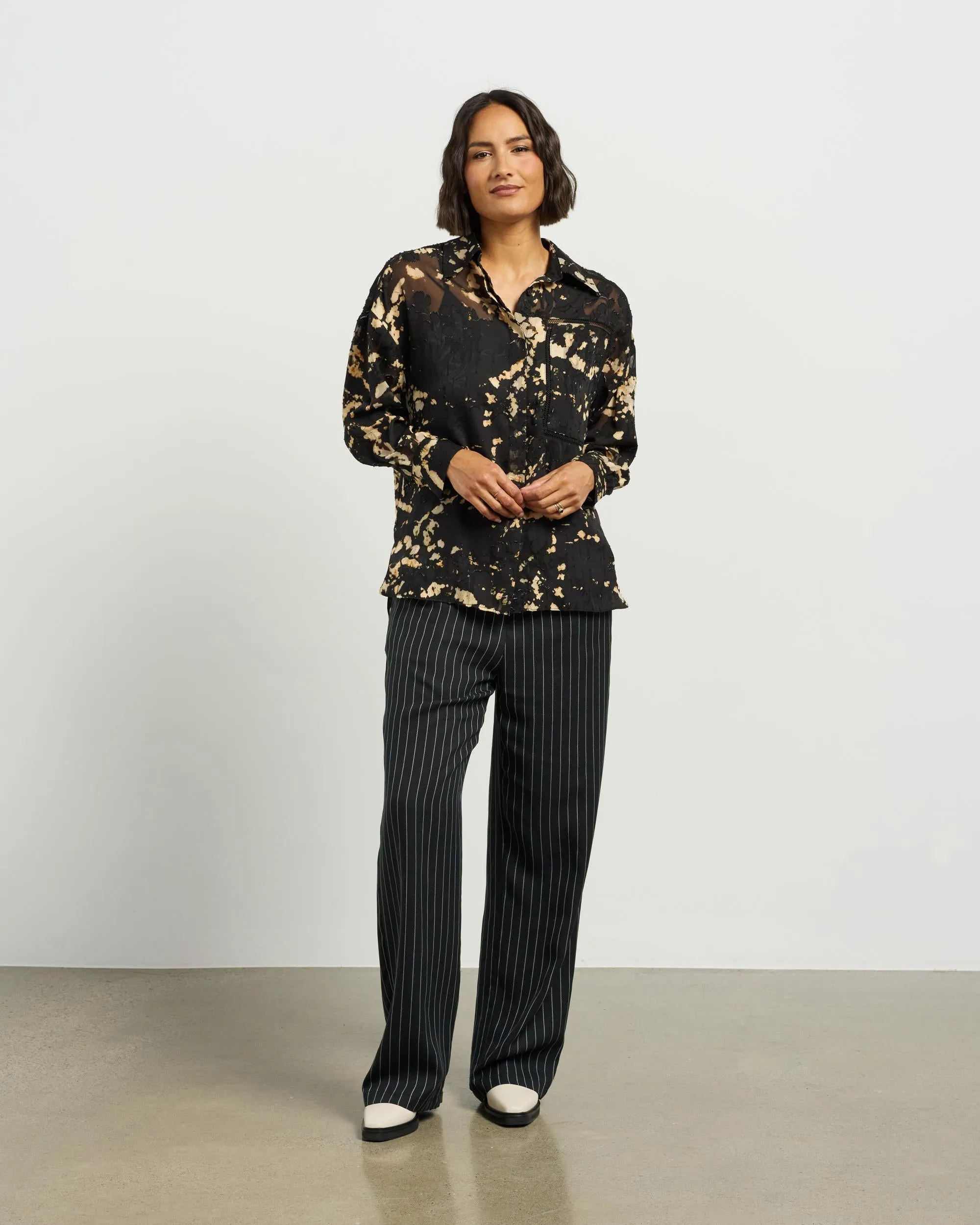 Et Alia Michaela Shirt - Heirloom
