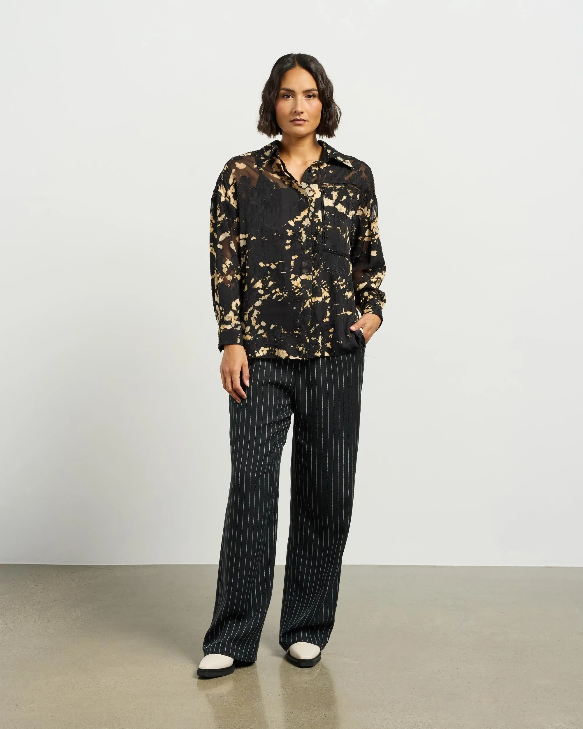 Et Alia Michaela Shirt - Heirloom