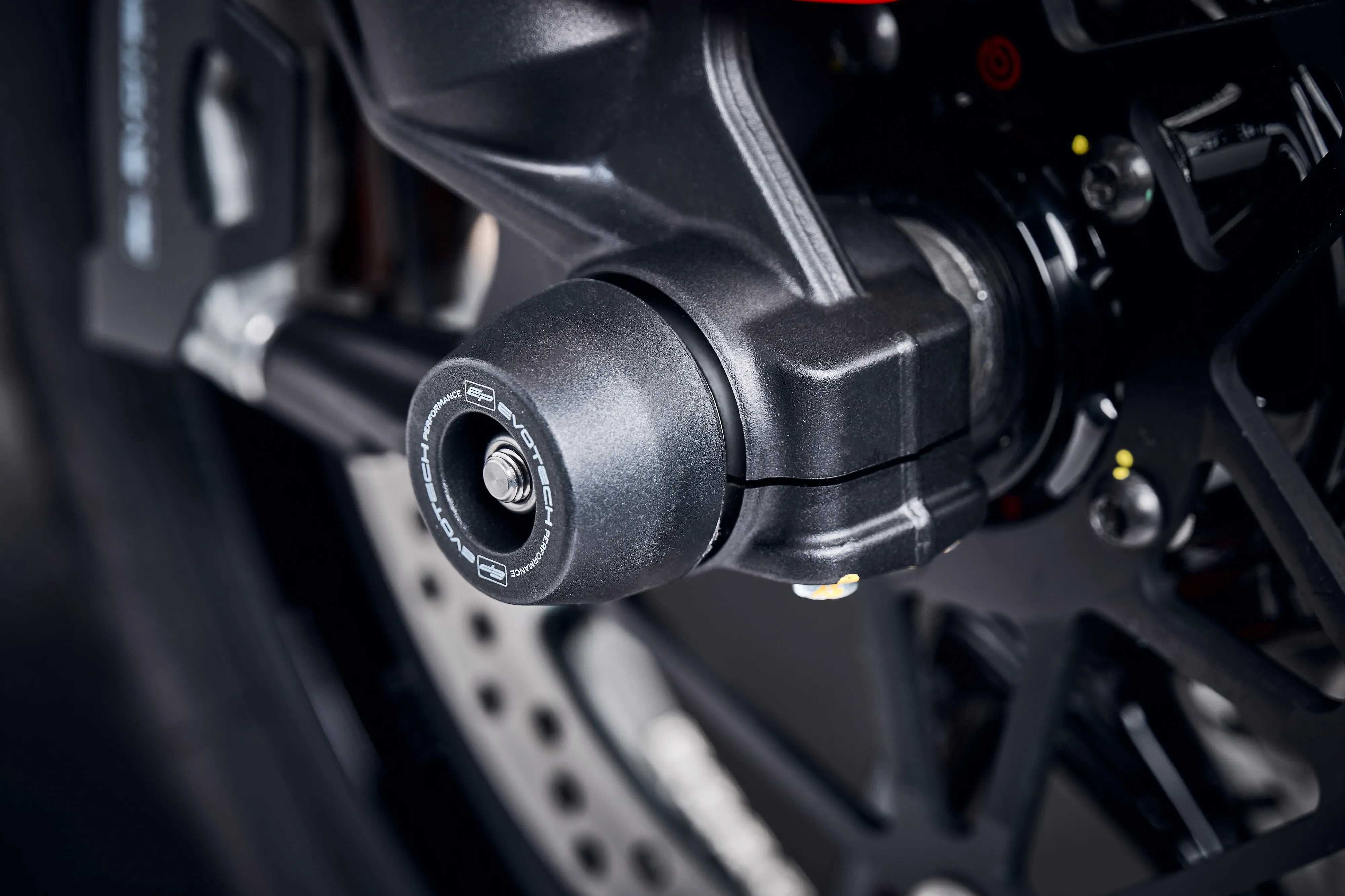 Evotech Front Spindle Bobbins - Ducati Multistrada V4 Rally 2023 