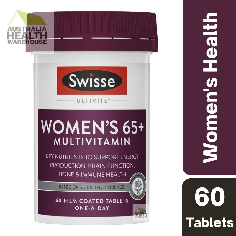 [Expiry: 06/2025] Swisse Ultivite Women's 65  Multivitamin 60 Tablets