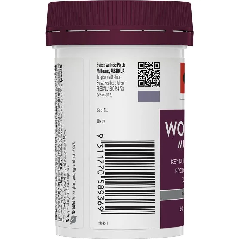 [Expiry: 06/2025] Swisse Ultivite Women's 65  Multivitamin 60 Tablets