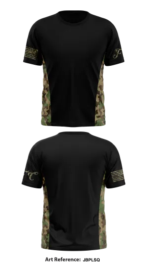 Faith in Camo Core Men's SS Performance Tee - JBPLsq