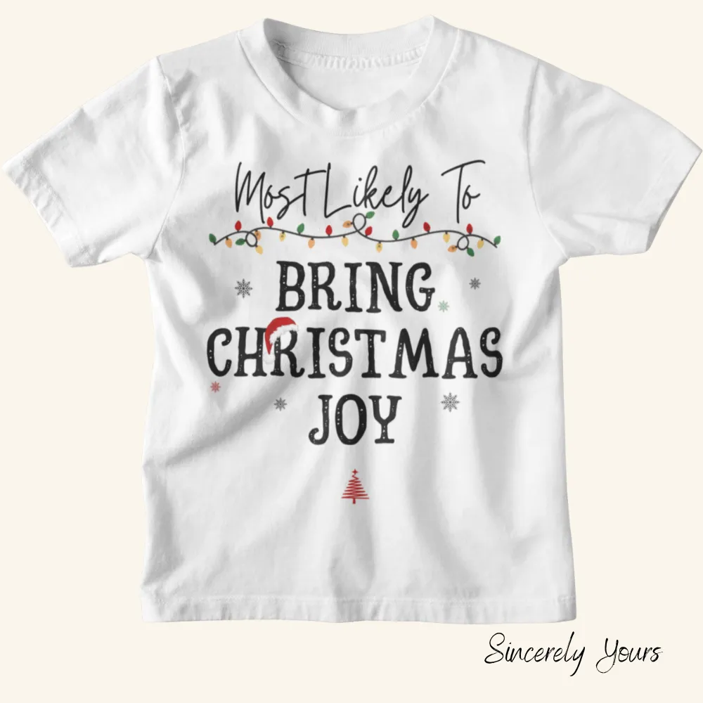 Family Holiday / Christmas Funny Matching Custom - Kids