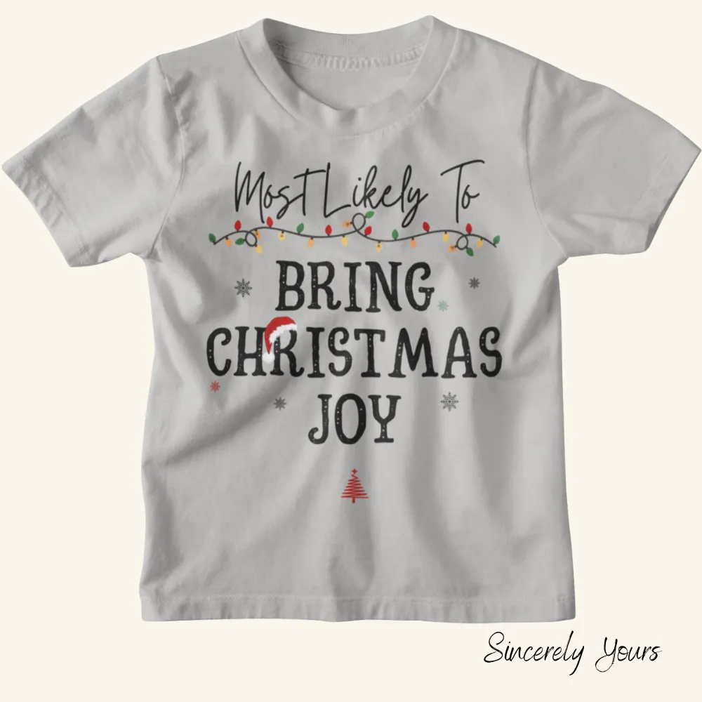 Family Holiday / Christmas Funny Matching Custom - Kids