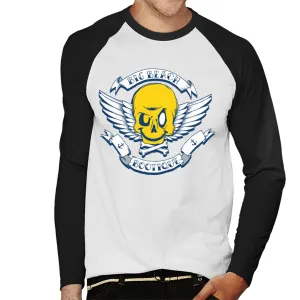 Fatboy Slim Big Beach Bootique Smiley Wings Men's Baseball Long Sleeved T-Shirt