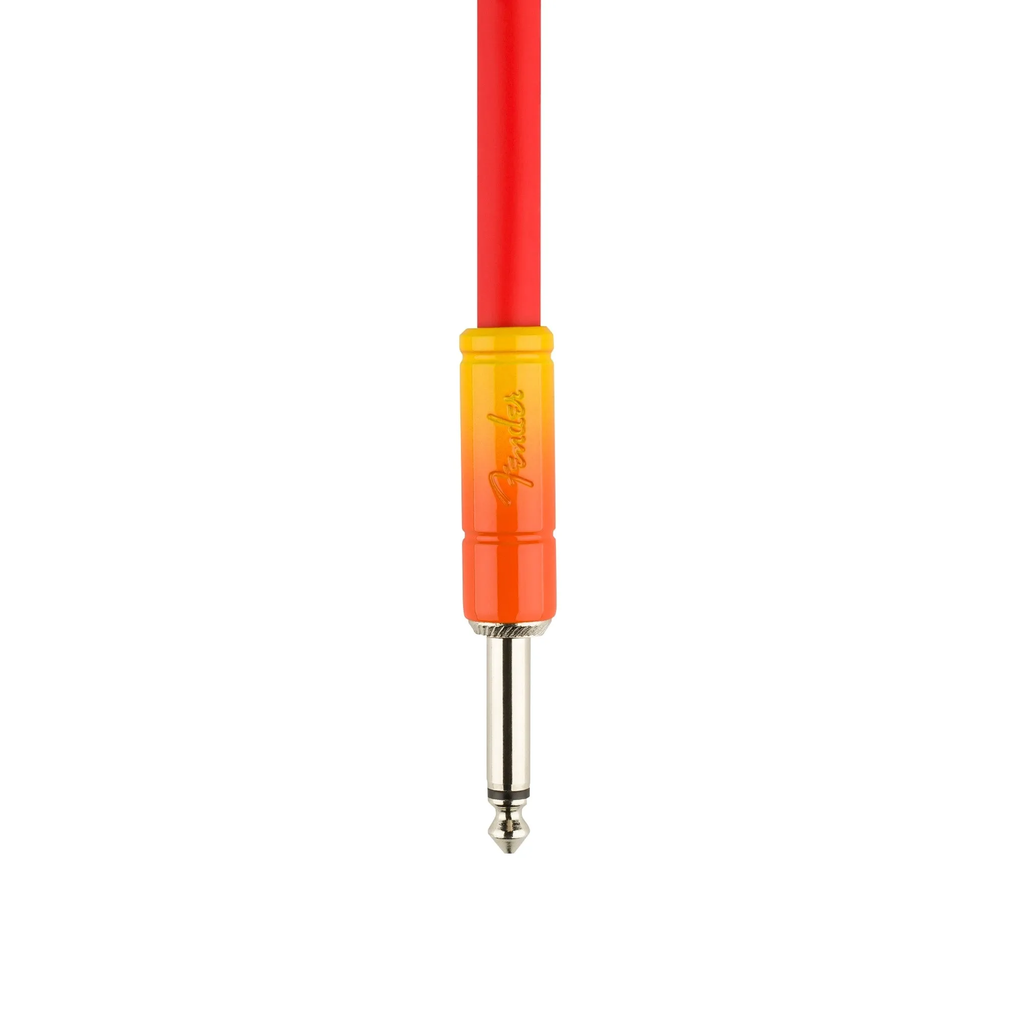 Fender Ombre Series Instrument Cable, 10 ft Straight/Straight, Tequila Sunrise