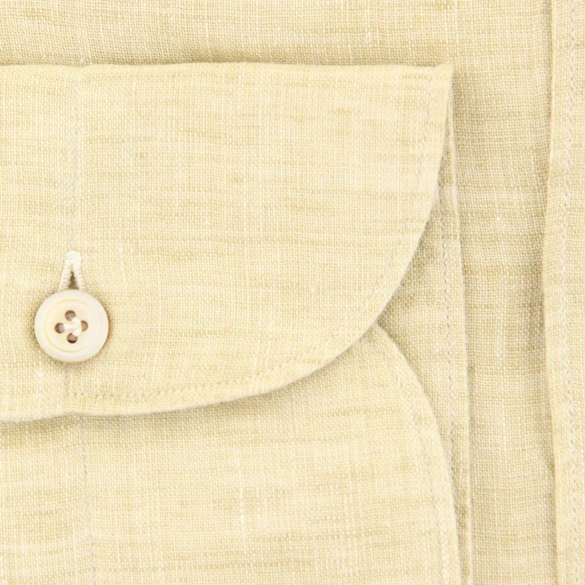 Finamore Napoli Beige Shirt - Extra Slim