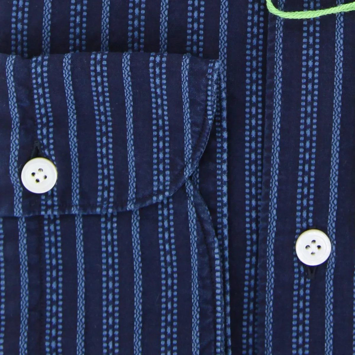 Finamore Napoli Dark Blue Shirt - Extra Slim