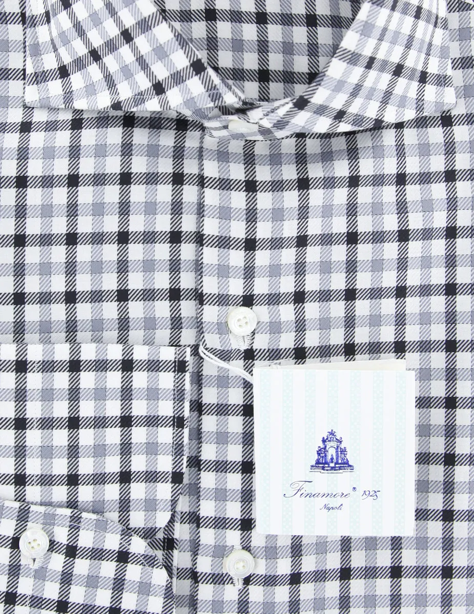 Finamore Napoli Gray Shirt - Slim