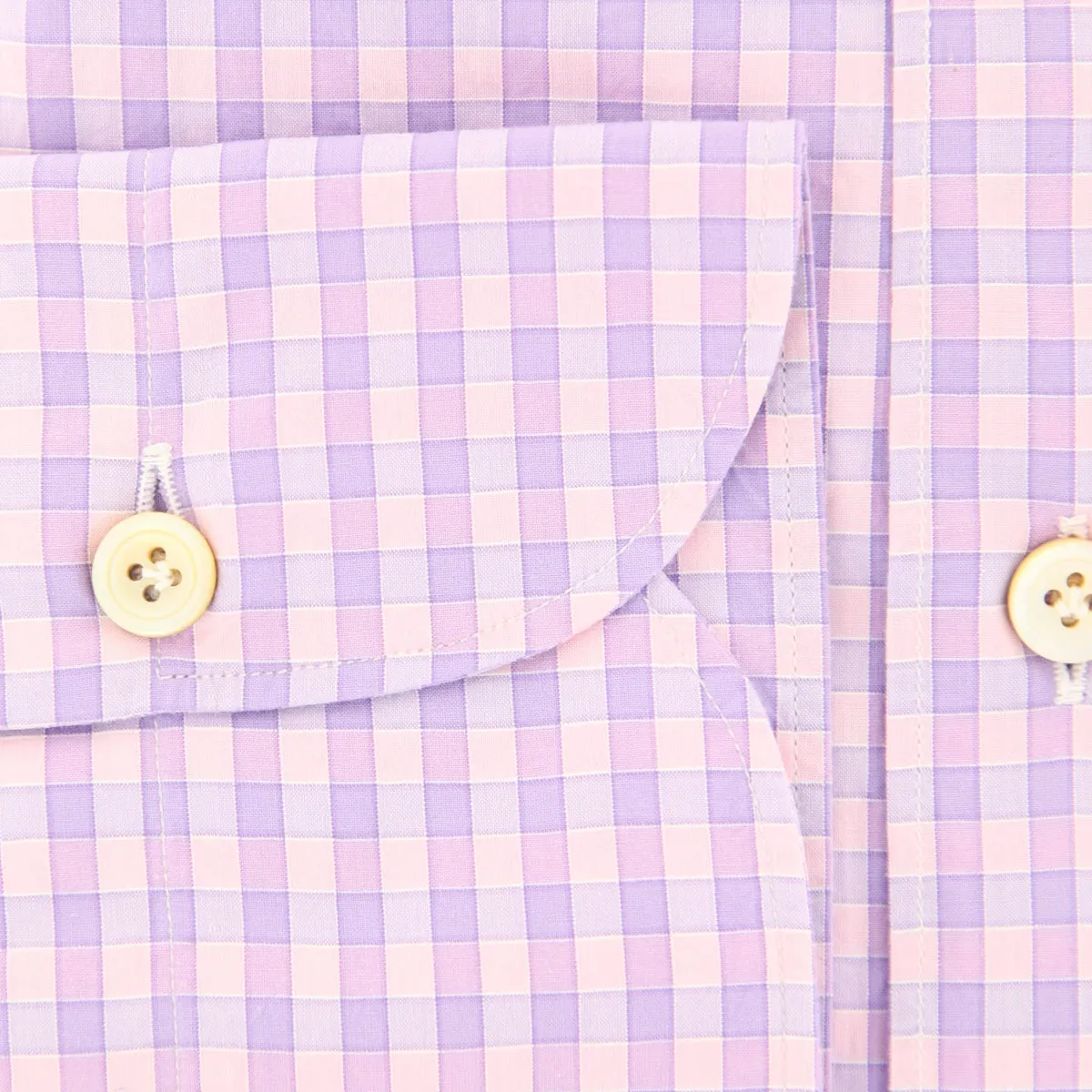 Finamore Napoli Pink Shirt - Extra Slim