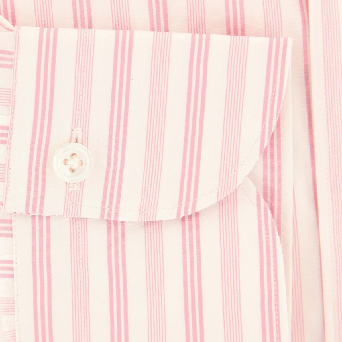 Finamore Napoli Pink Shirt - Extra Slim