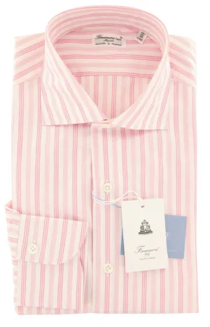 Finamore Napoli Pink Shirt - Extra Slim
