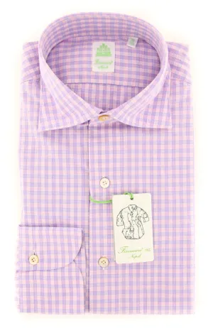 Finamore Napoli Pink Shirt - Extra Slim