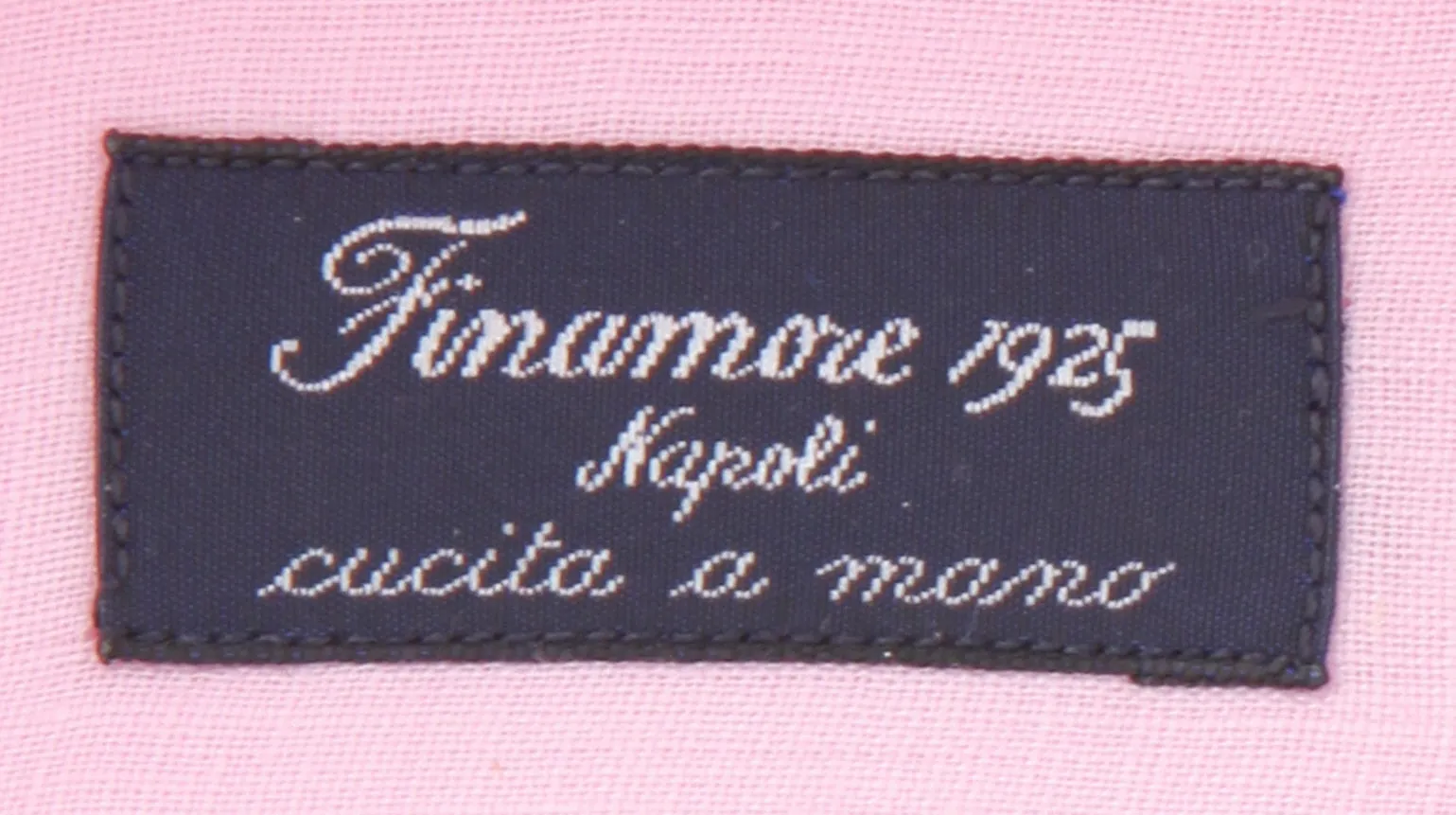 Finamore Napoli Pink Shirt - Slim