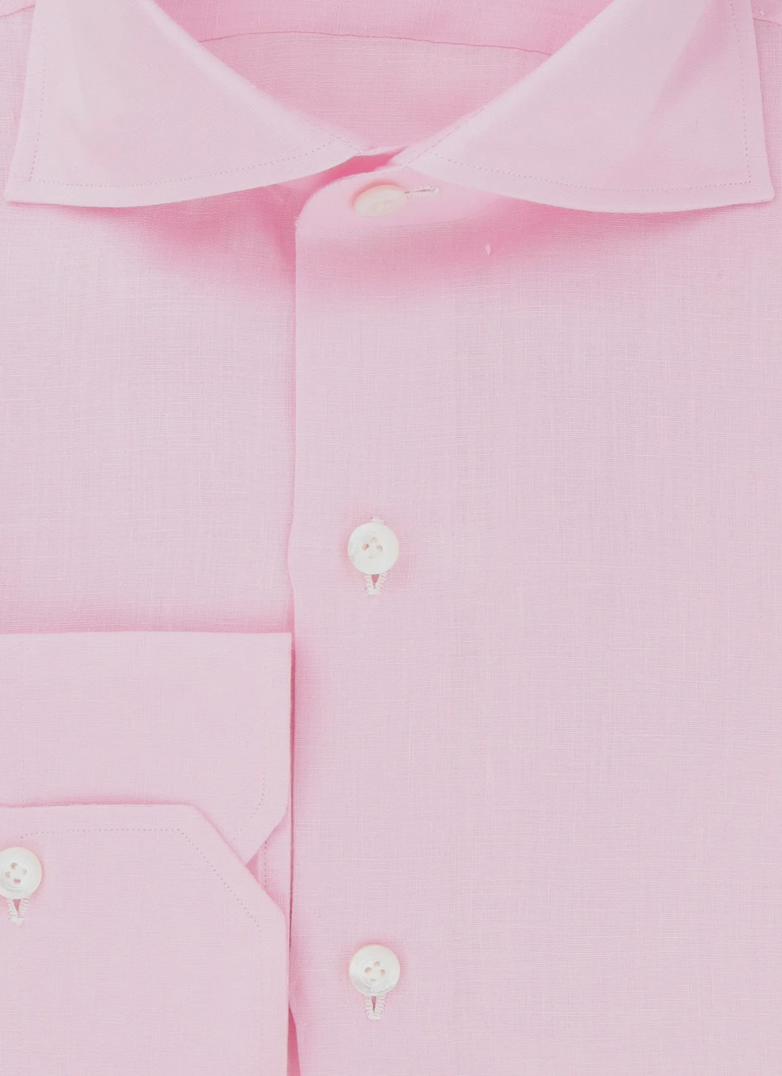 Finamore Napoli Pink Shirt - Slim