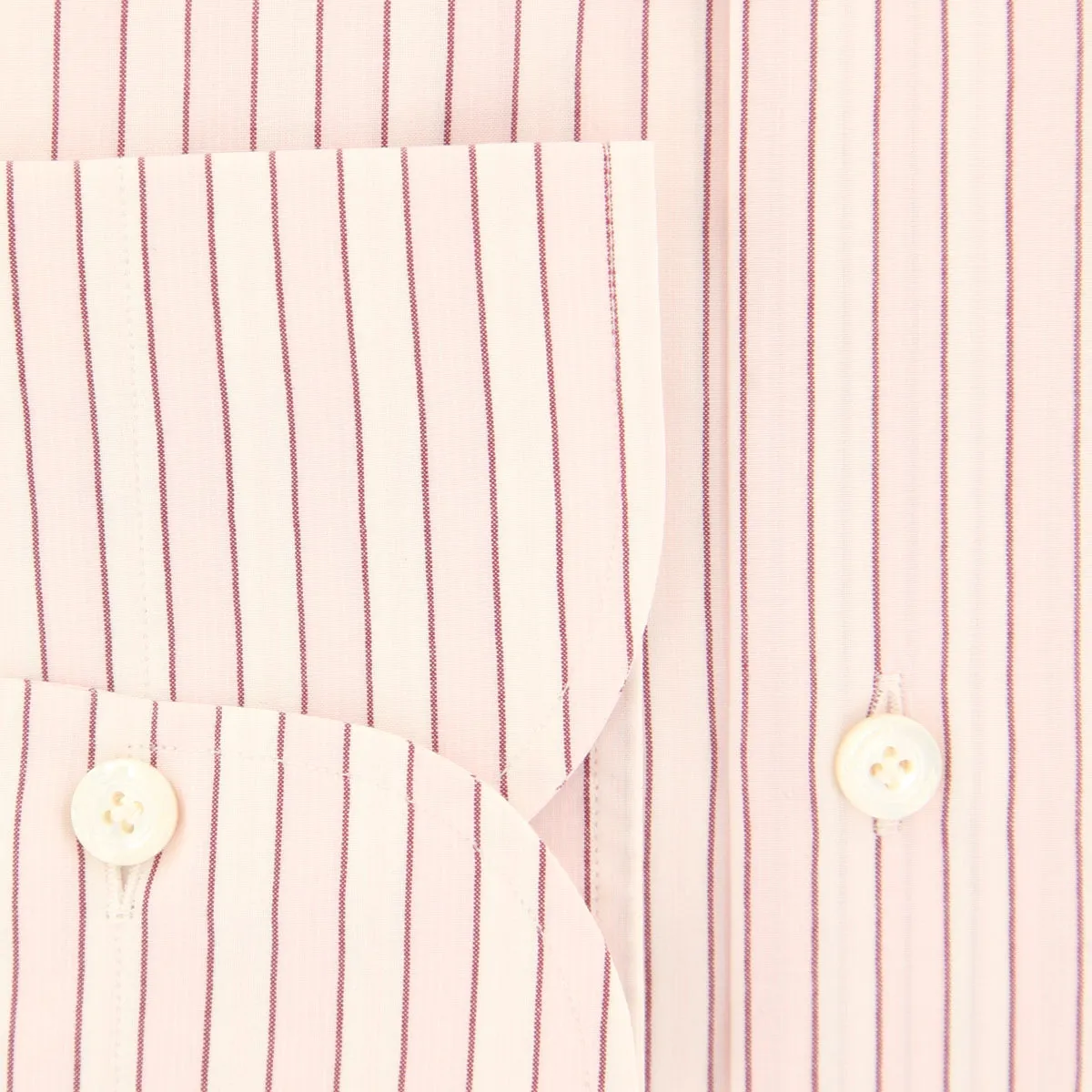 Finamore Napoli Pink Shirt - Slim