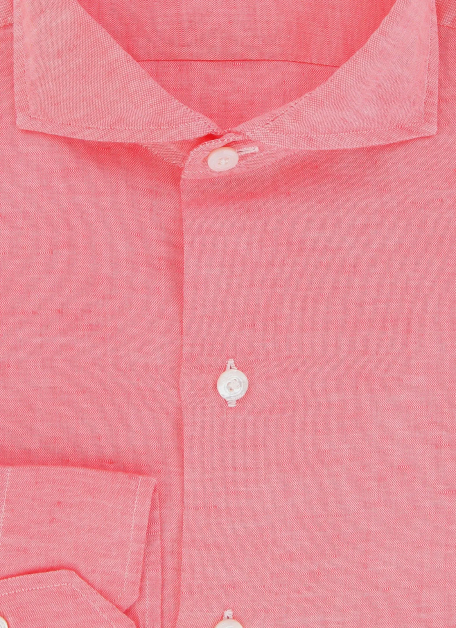 Finamore Napoli Pink Shirt - Slim