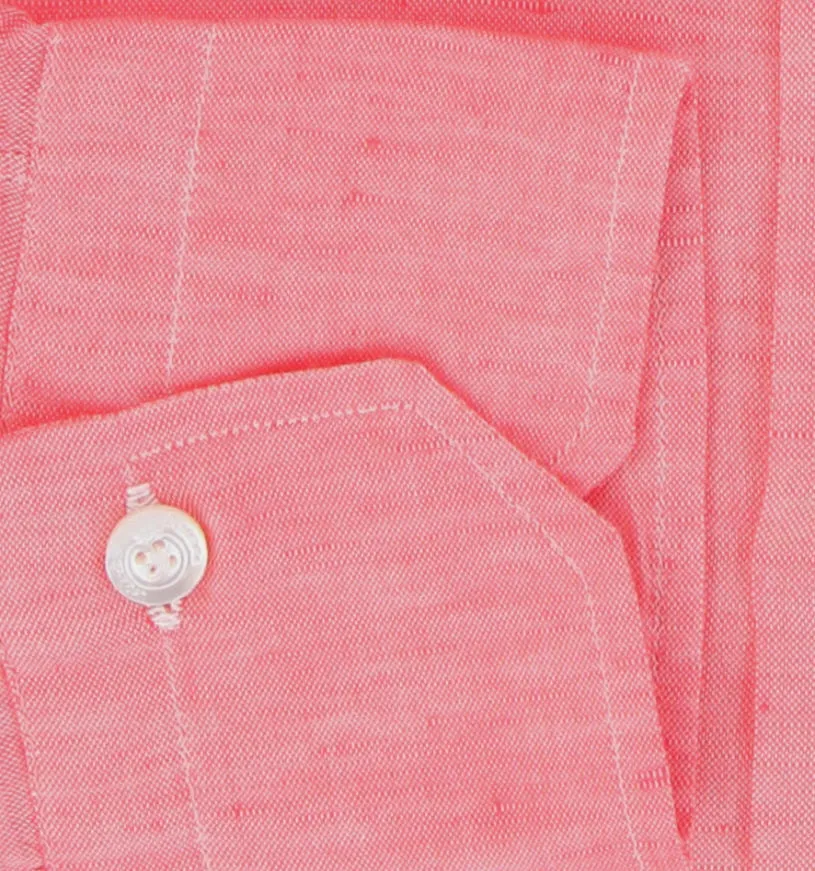 Finamore Napoli Pink Shirt - Slim