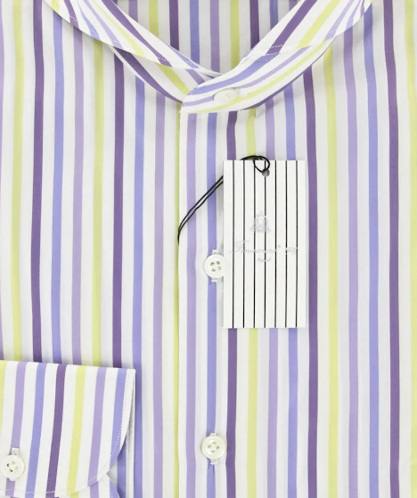 Finamore Napoli Purple Shirt – Size: 16 US / 41 EU